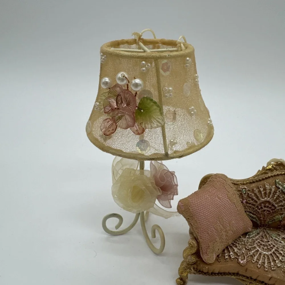 Victorian Inspired Chair Couch Lamp Mirror Hanging or Stand Alone Ornaments